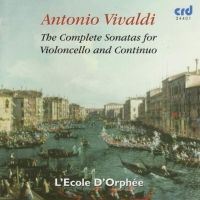 Vivaldi. Komplette sonater for cello og continuo. 2CD